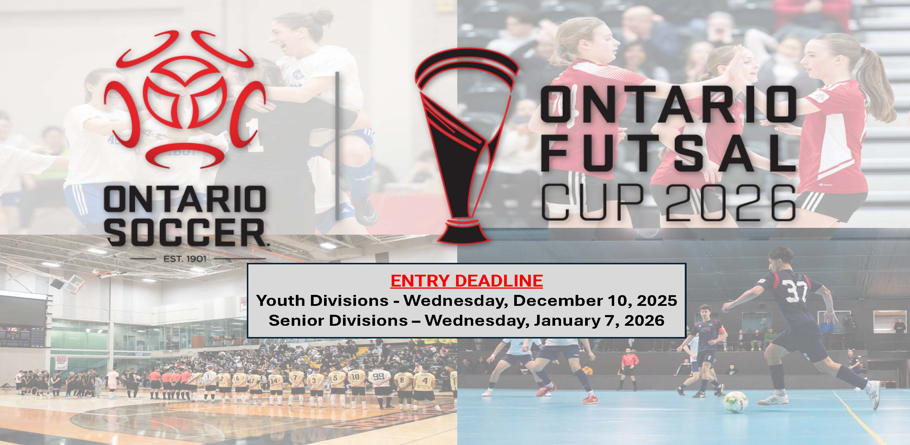 Registration is now open for the Ontario Futsal Cup. To register click on the register now button.